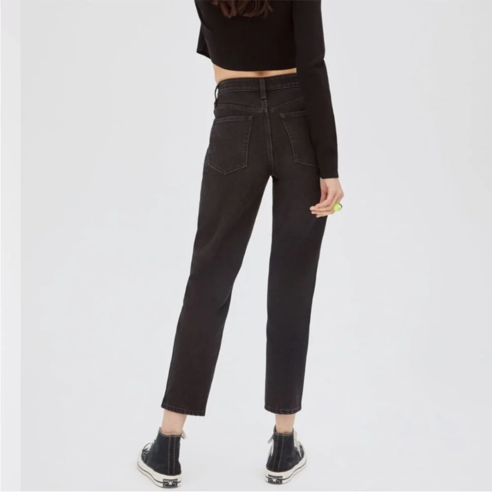 Sunday Best NWOT black high rise straight leg jeans - Picture 9 of 13
